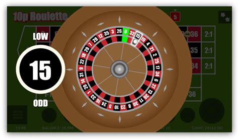 10p online roulette
